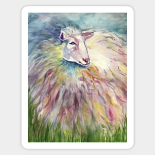 Rainbow Sheep Sticker